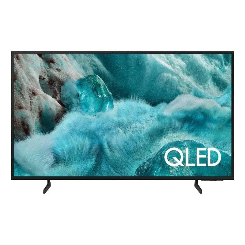 Detalle de Samsung QLED Q7F 55" 4K Smart TV: economía de cine en casa con HDR10+ y diseño minimalista