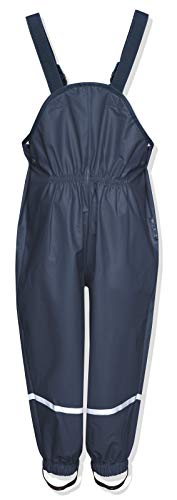 Thumbnail 1 de Playshoes Matschhose Regenlatzhose Ungefüttert, Unisex Kinder – Wind- und Wasserdicht, Marine, Größe 128