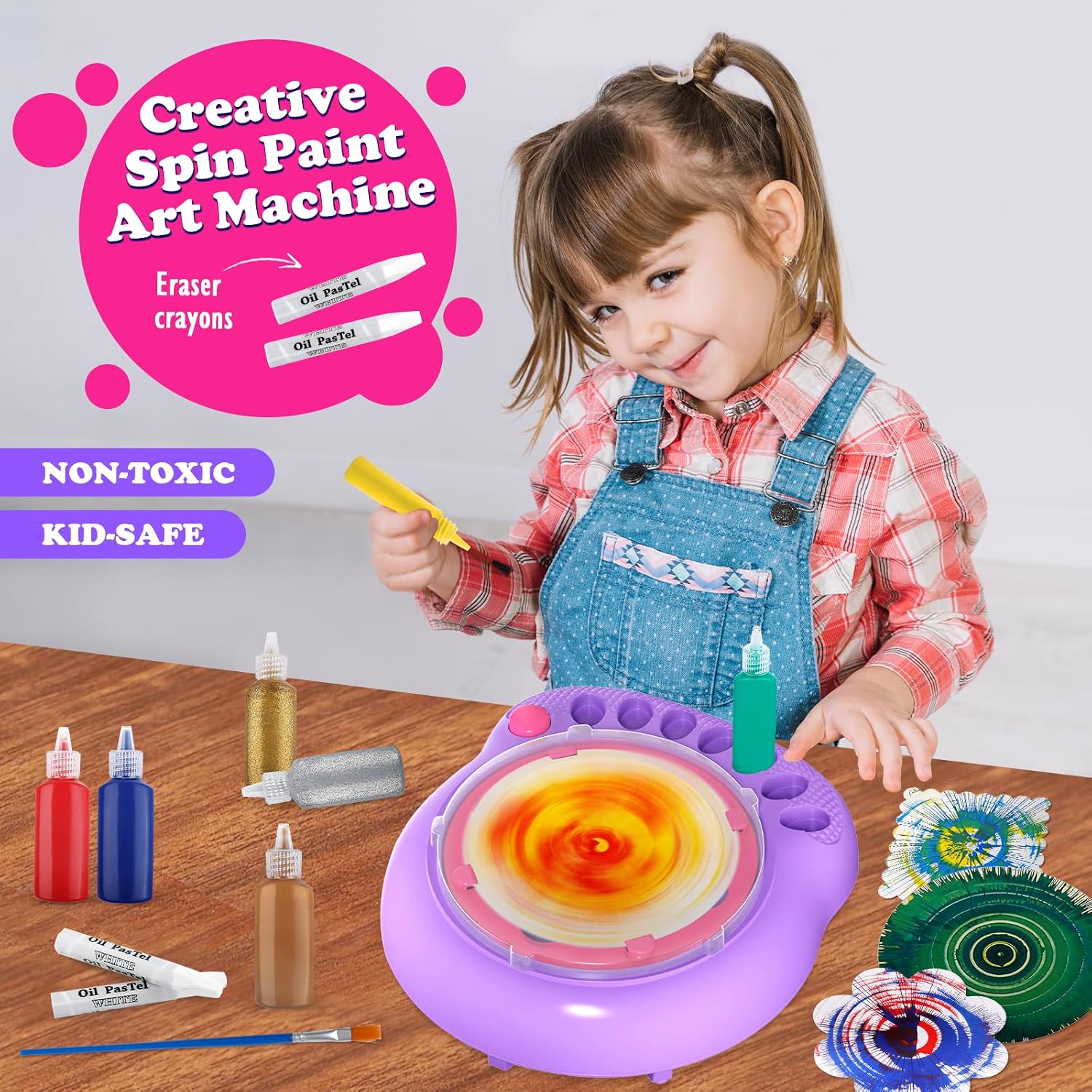 Detalle 2 de Kunst und Handwerk Set 4–8 Jahre US Lila