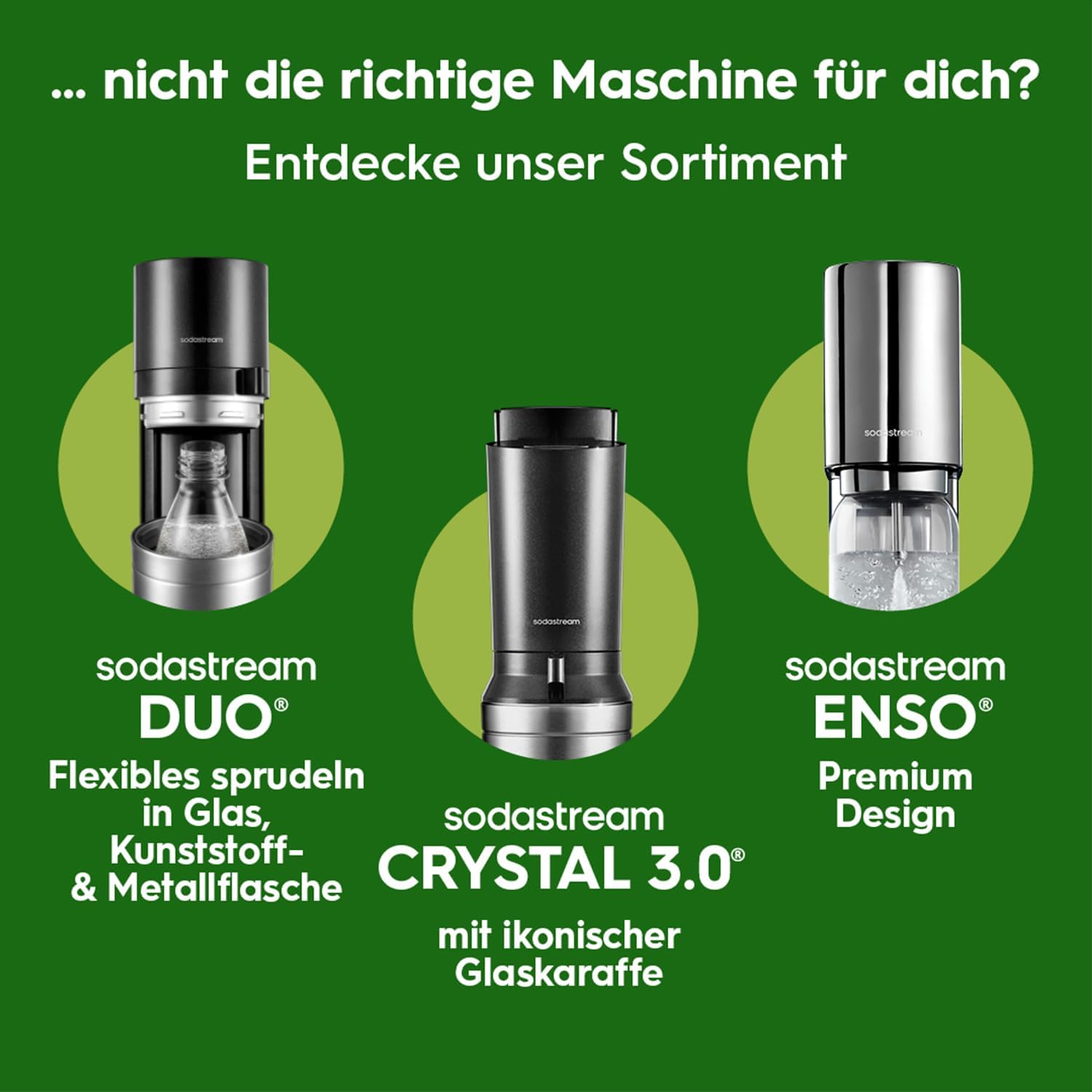 Detalle de Sodastream Terra Wassersprudler mit Quick Connect & 2x CO2-Zylinder