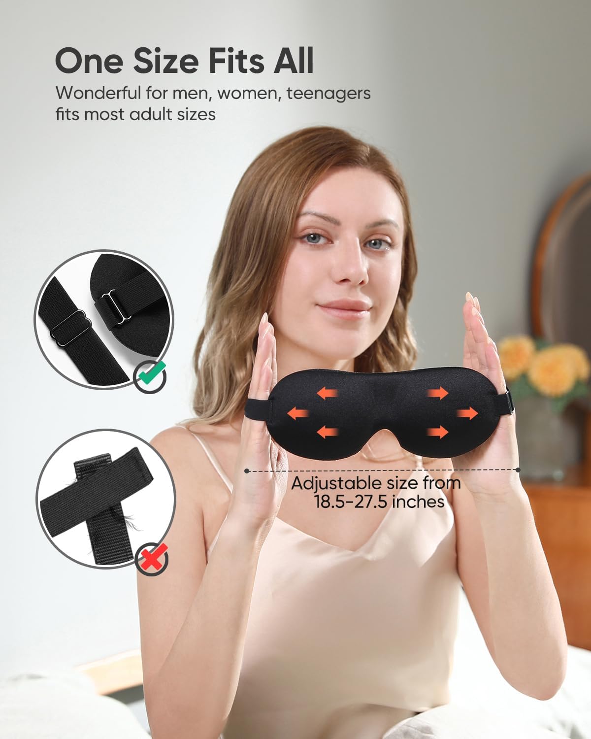 Thumbnail 4 de LKY DIGITAL Sleep Mask 3 Pack blackout eye mask 😴