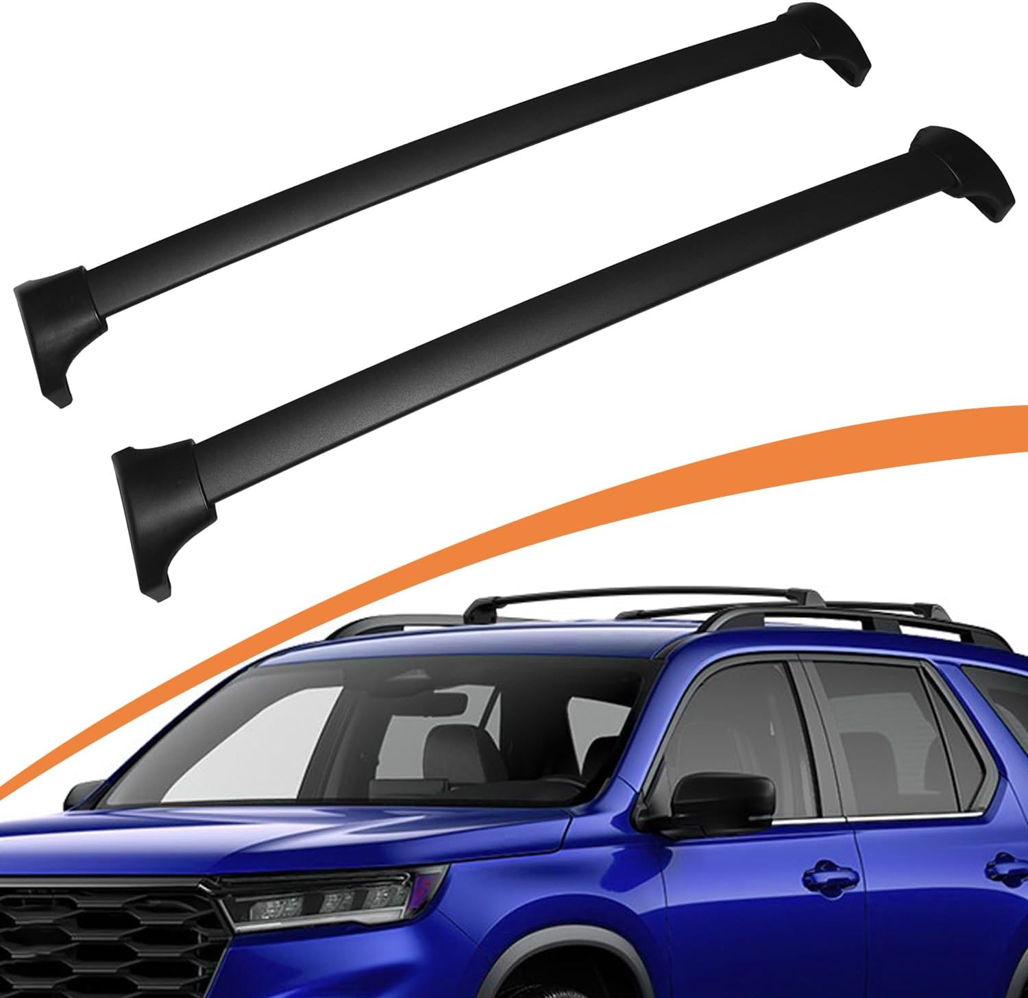 Detalle 2 de Posris Roof Rack Side Rails and Cross Bars for 2016–2022 Honda Pilot