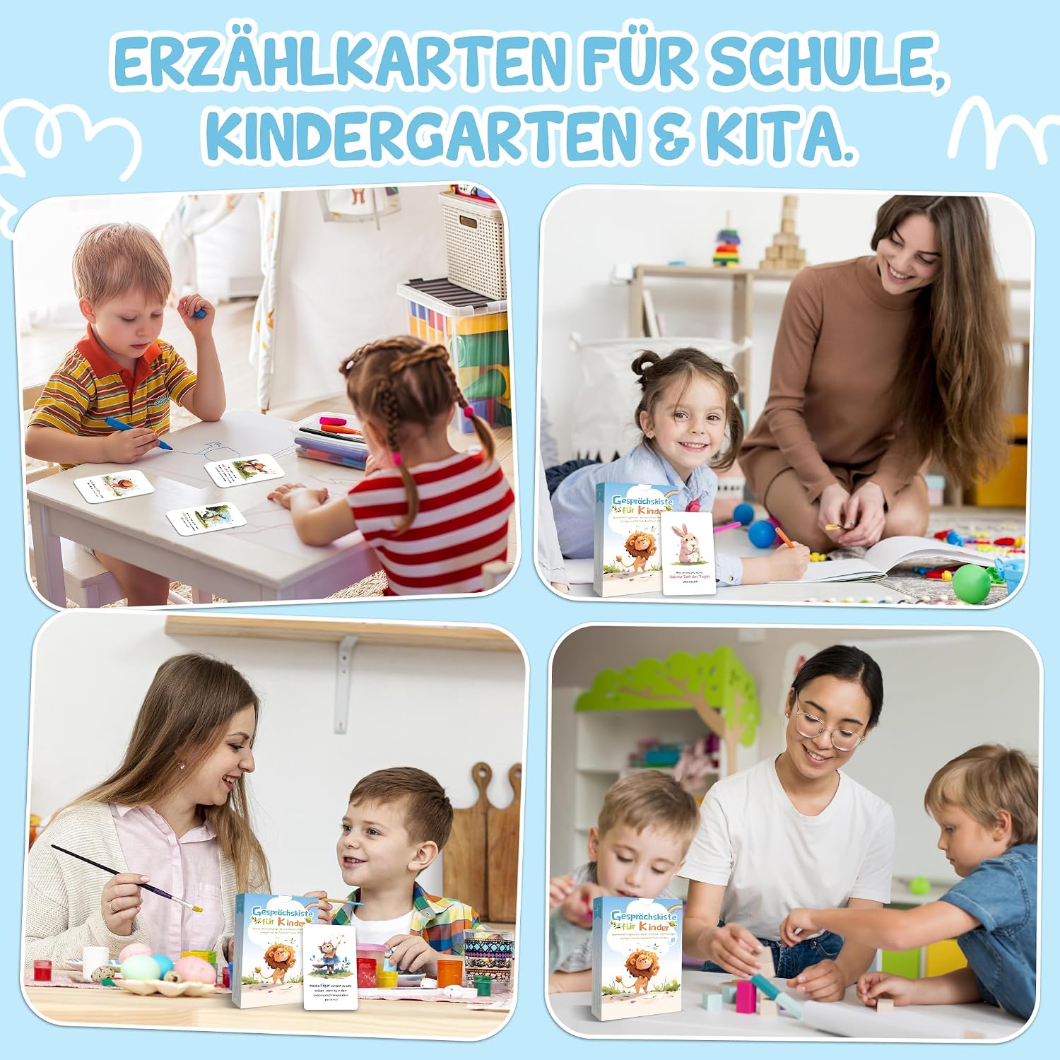 Thumbnail 4 de Erzählt euch mehr 50 Erzählkarten für Kinder