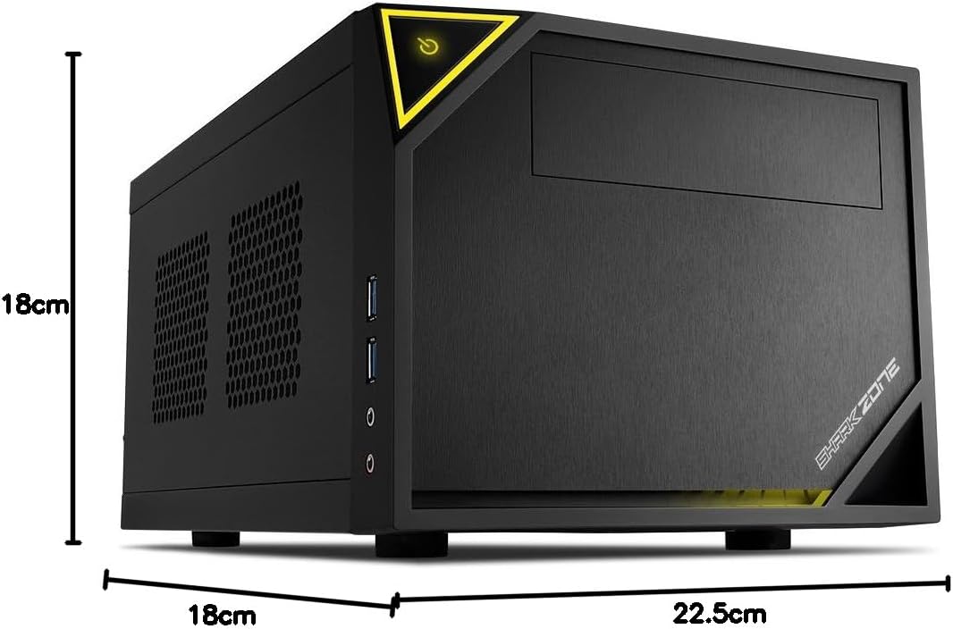Detalle 2 de Sharkoon SHARK ZONE C10 – obudowa Mini-ITX z wentylatorem 120 mm