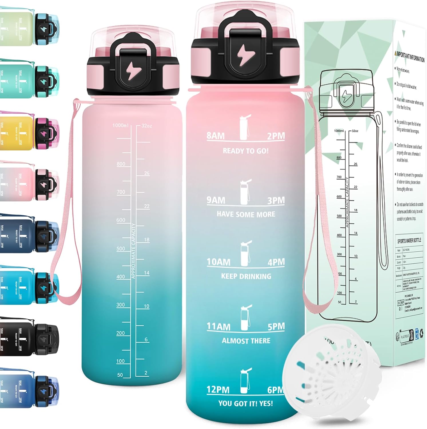 Detalle de Motswedi Gourde 1l anti‑fuite