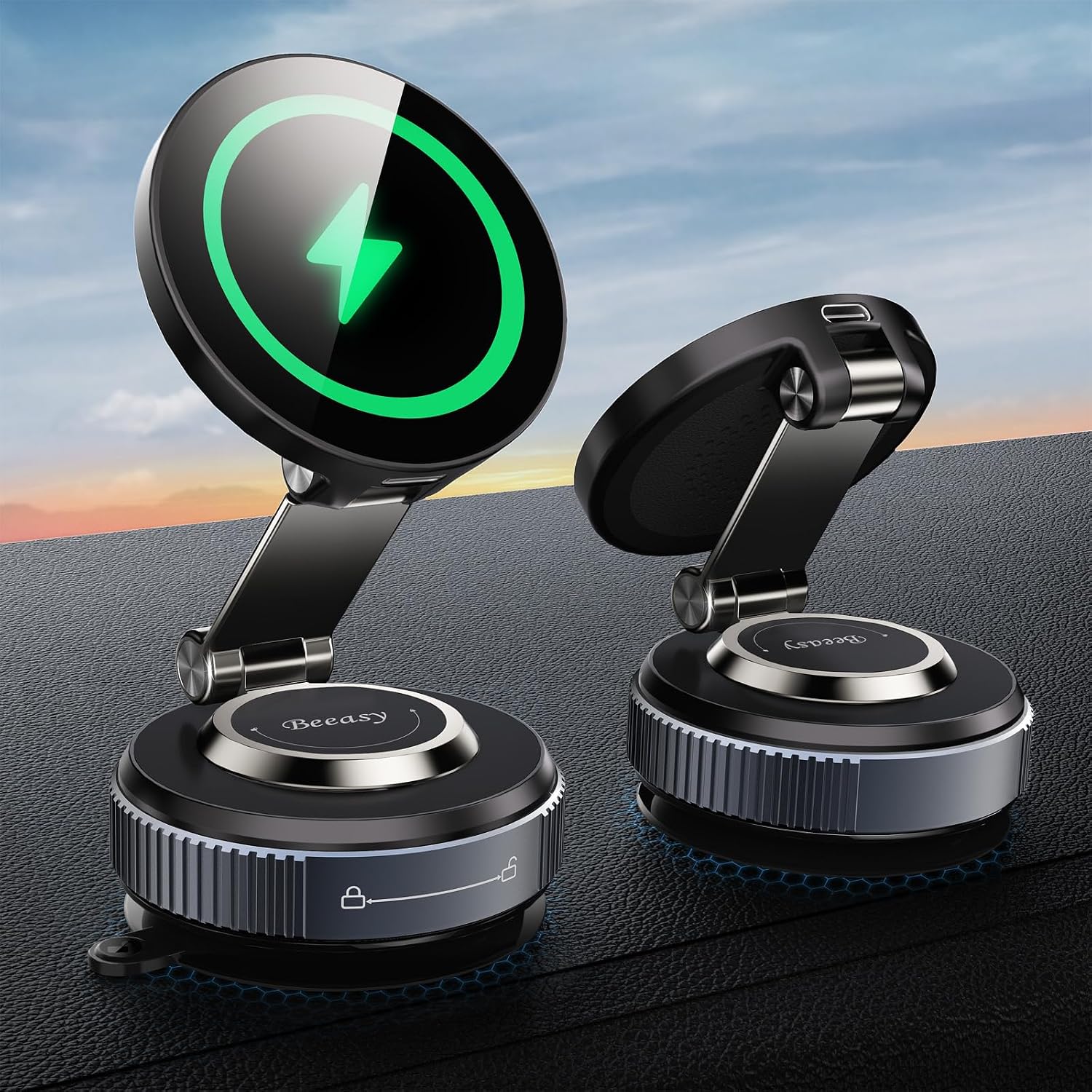 Detalle 2 de Beeasy Caricatore Wireless MagSafe 15W