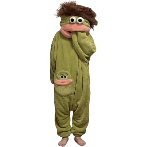 Detalle 2 de HANXIULIN Pyjama Party Decoration Silly Onesie Pajamas Deguisement Famille