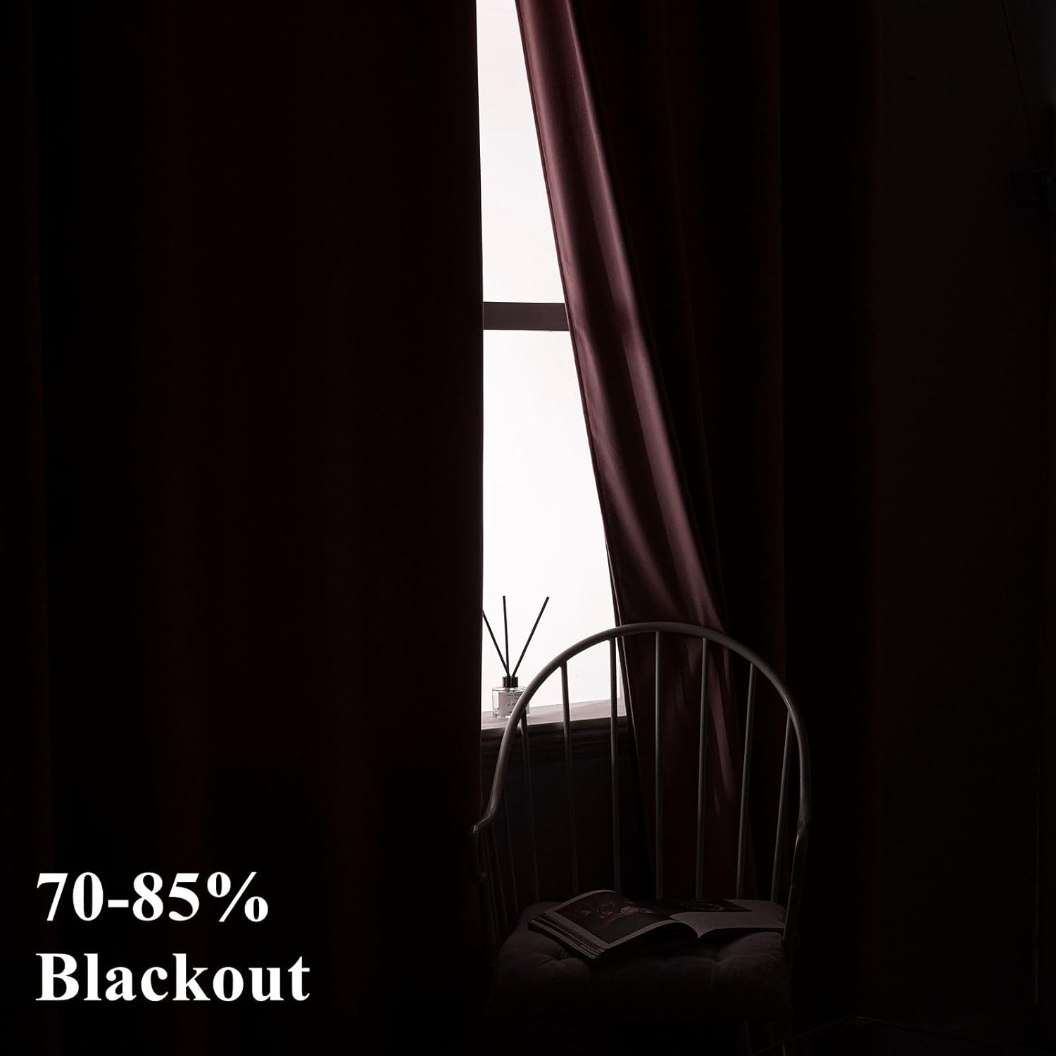 Thumbnail 4 de Woaboy Velvet Curtains 90 Drop Blush Pink