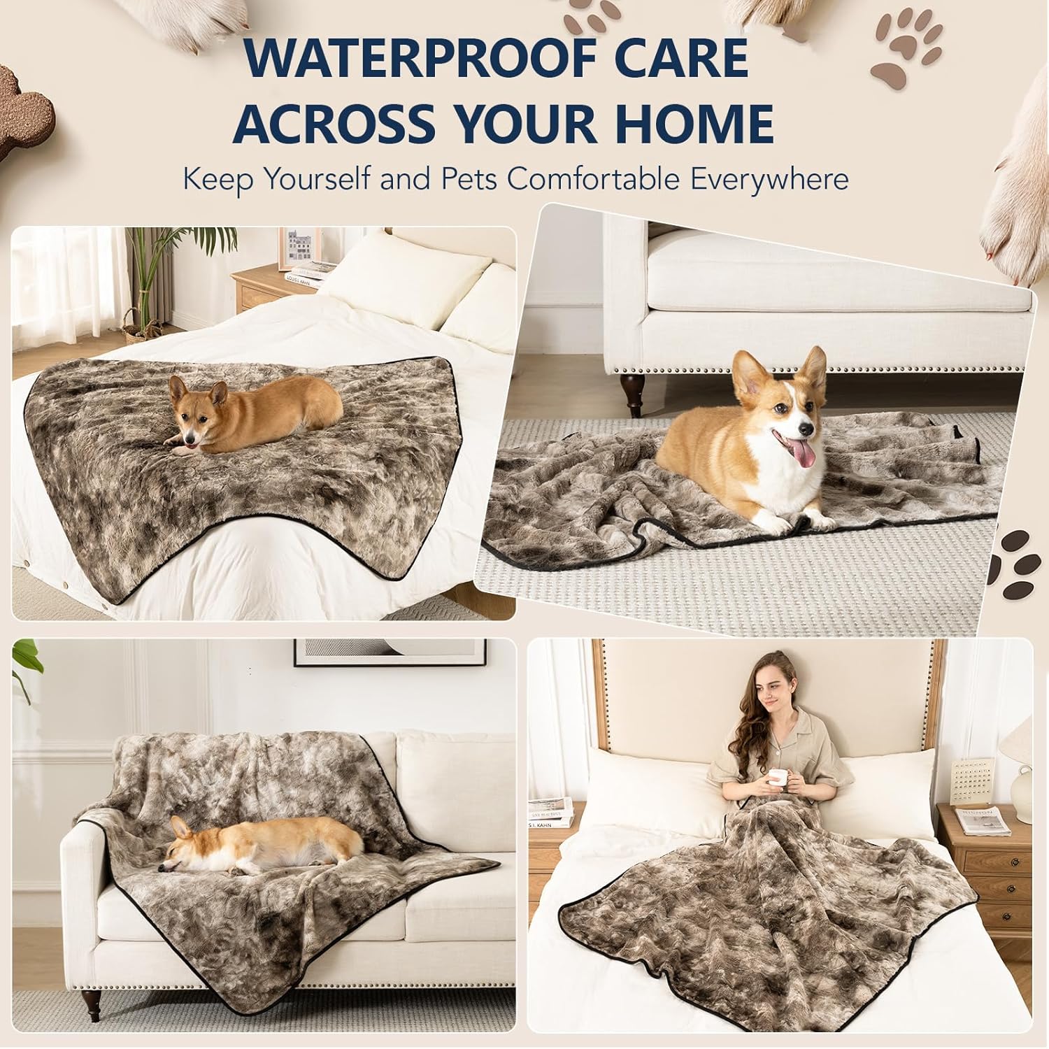 Thumbnail 4 de Waterproof Dog Blanket for Sofa