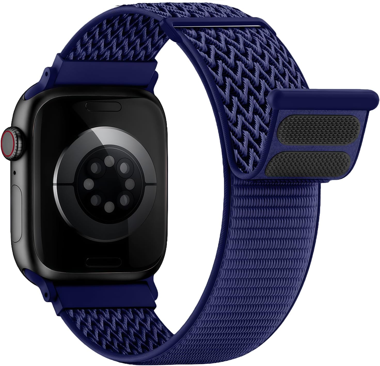Detalle de Nylon Sport Loop for Apple Watch: Breathable, Adjustable Nylon Band (38–49mm) for All Series