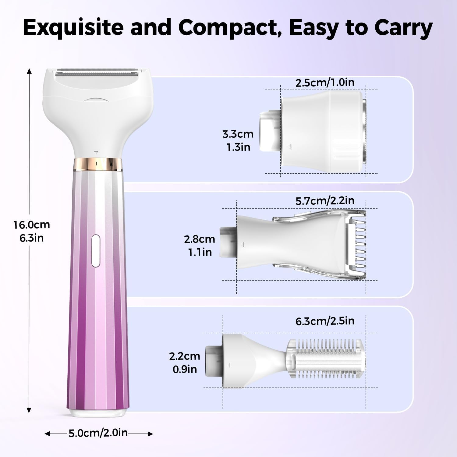 Thumbnail 6 de PKBD 4 in 1 Lady Shaver 90 min battery