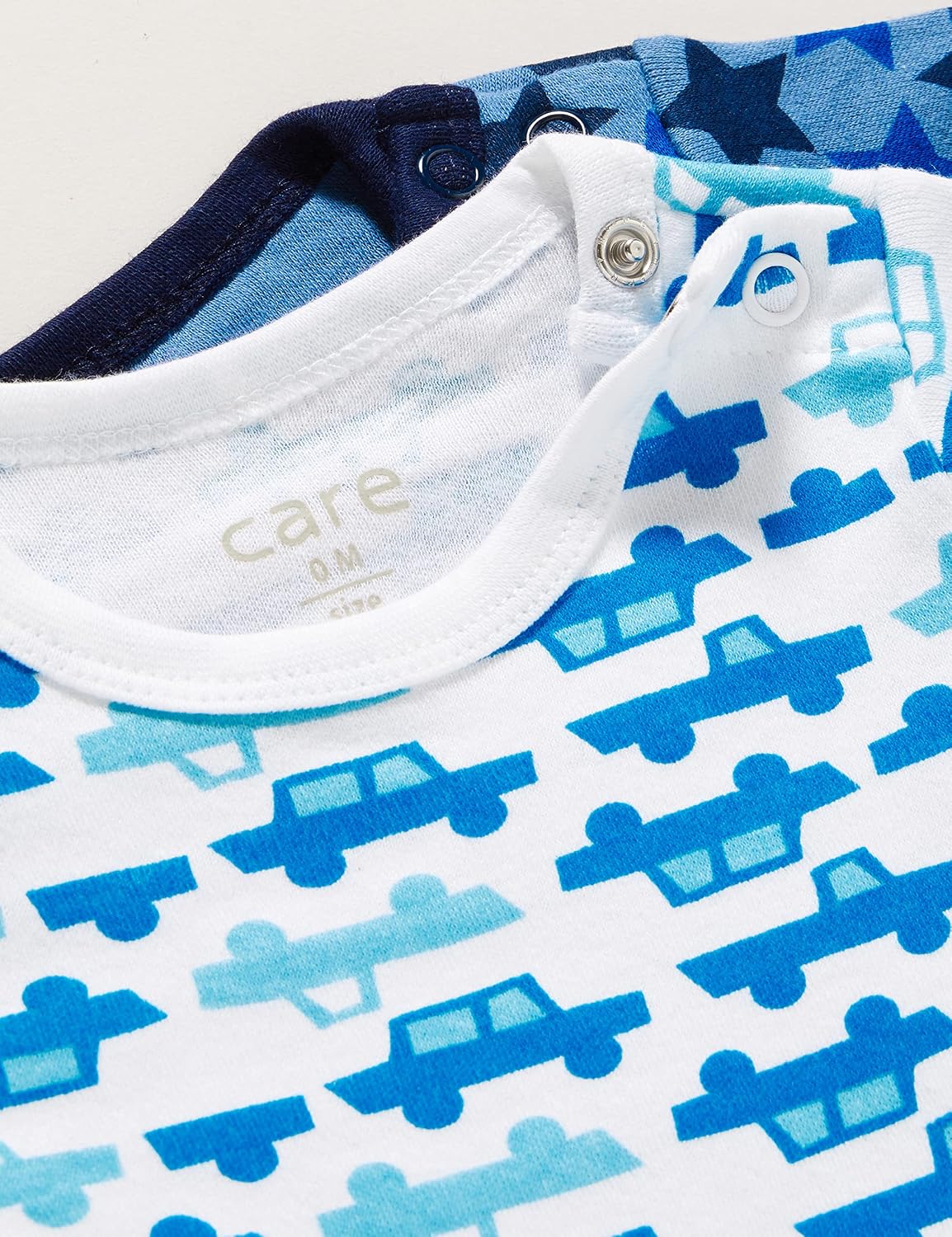 Detalle de Care Unisex Baby Body Ls - Aop (3er Pack) Langarm-Body