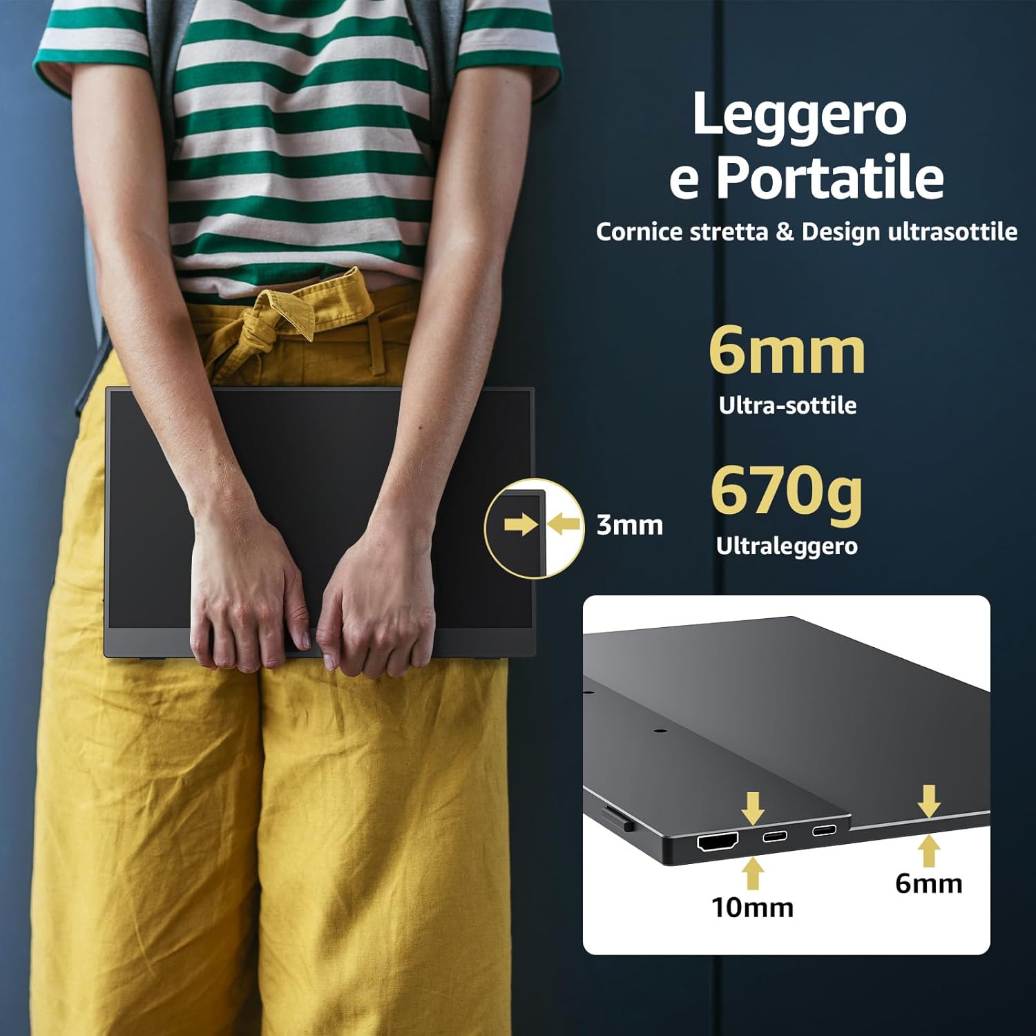 Thumbnail 5 de cocopar USB-C Portable Monitor 15,6" FHD 1080p: una seconda schermo compatto per laptop e console