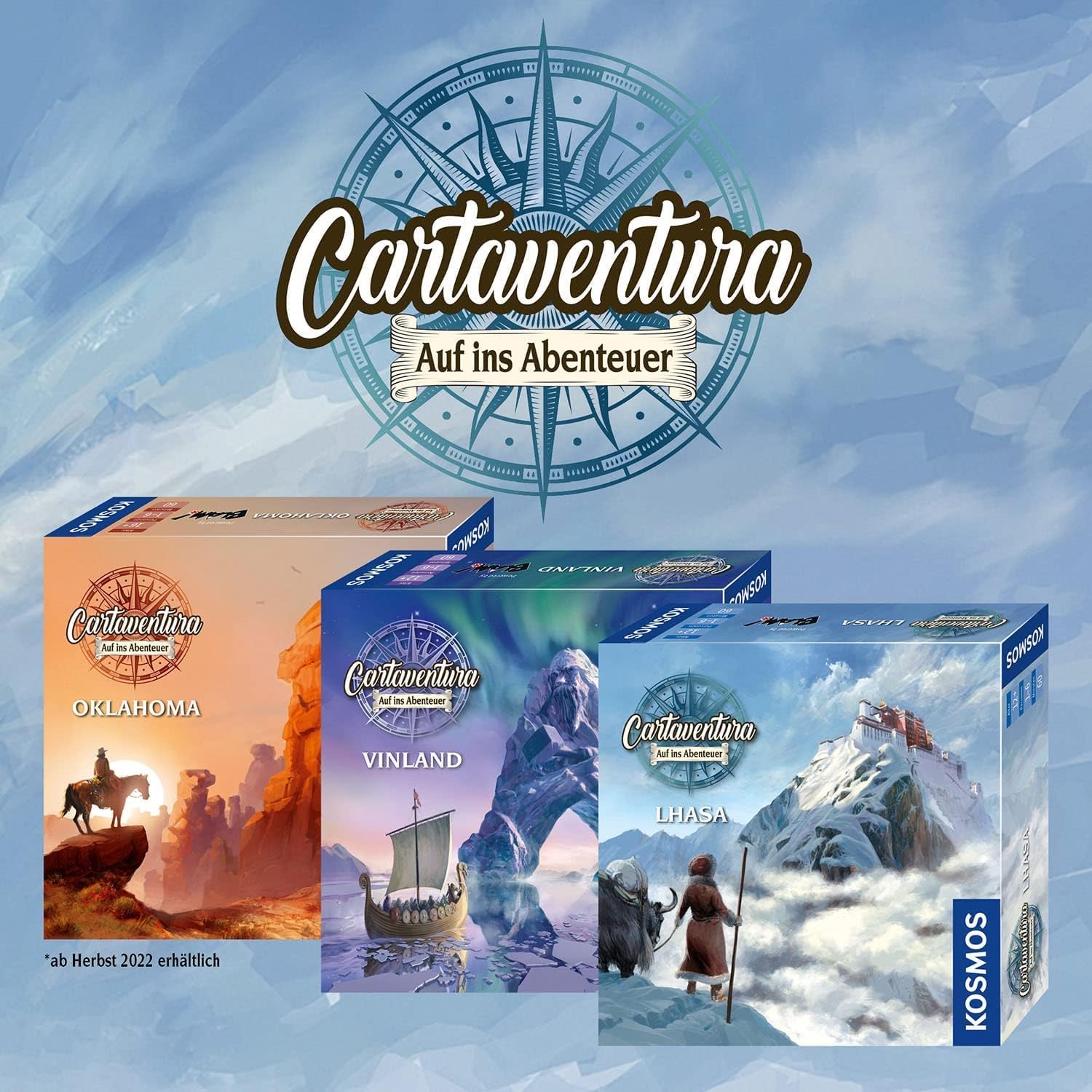 Thumbnail 5 de Kosmos Cartaventura Lhasa (682521) – Abenteuer-Spiel mit mehreren Enden für 1–6 Personen ab 12 Jahren