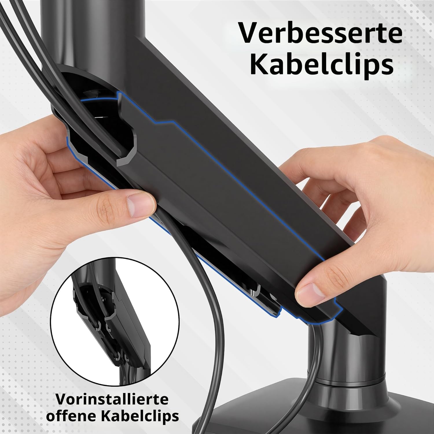 Thumbnail 6 de BONTEC Monitorarm 15–32 Zoll mit Gasfeder