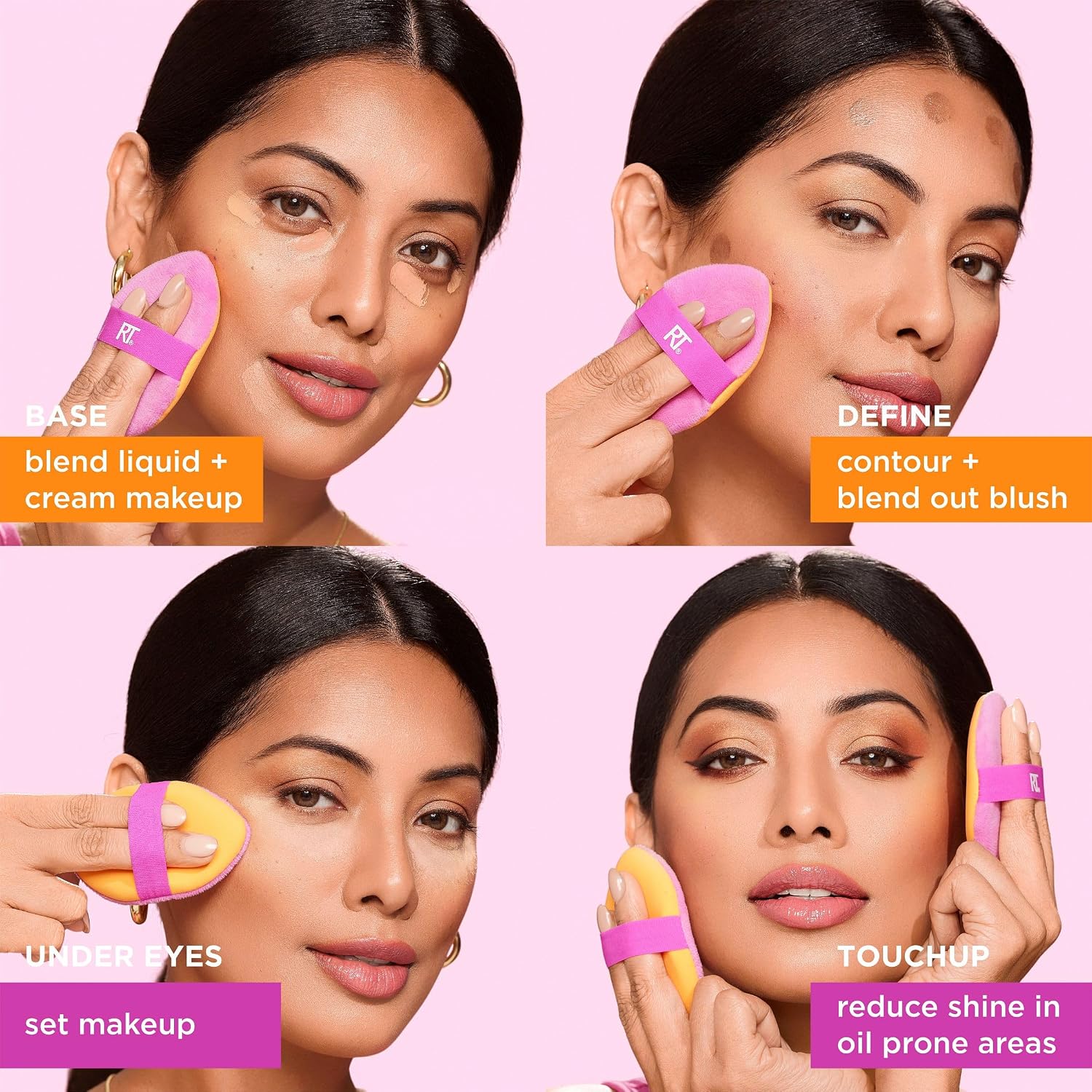 Thumbnail 5 de Real Techniques Miracle Puff 2-in-1 per cipria