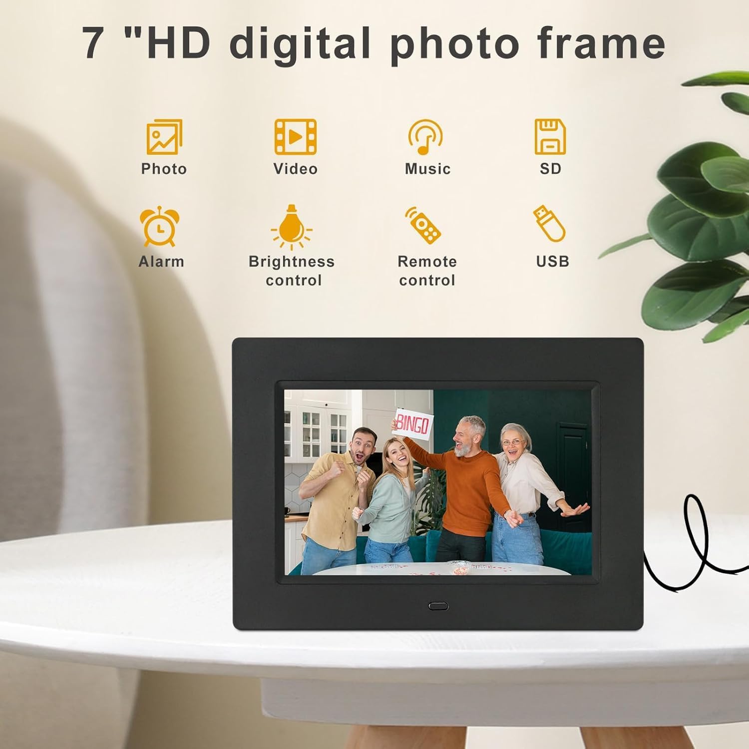 Detalle 2 de 7 Inch Digital Photo Frame 1024x768
