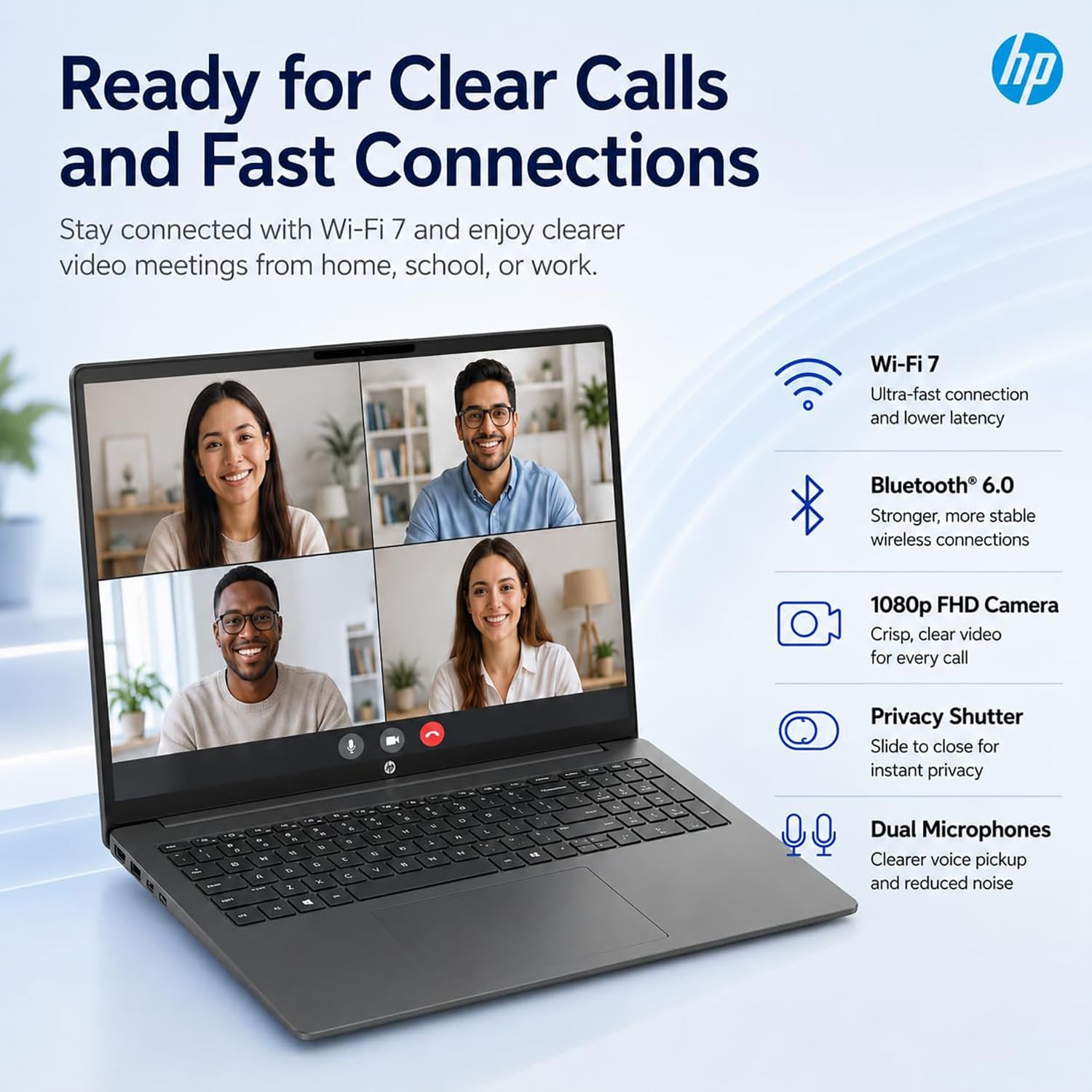 Detalle 1 de HP 16-inch laptop