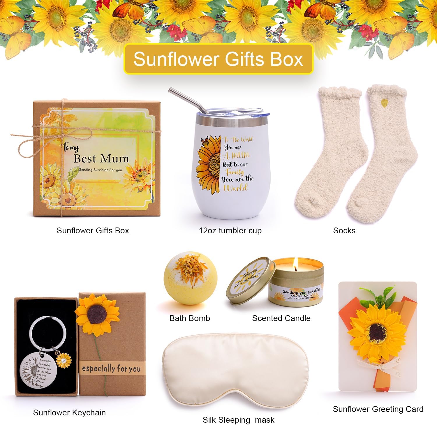 Thumbnail 1 de Sranich Mum Sunflower Gifts for Mum 7-piece