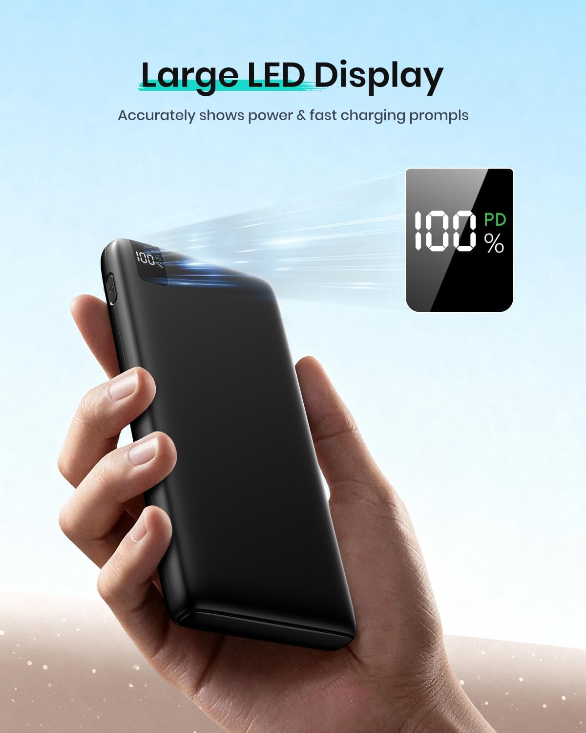 Thumbnail 4 de A ADDTOP Portable Charger 22.5W Fast Charging 20000mAh