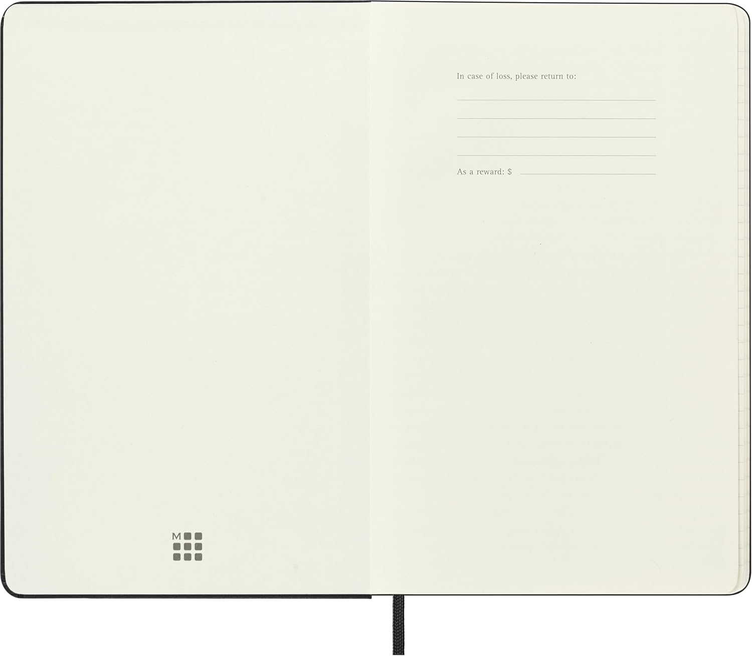 Detalle de Moleskine DHB18DC3Y27 dagplanner, 18 maanden, harde kaft, zwart, 13 x 21 cm