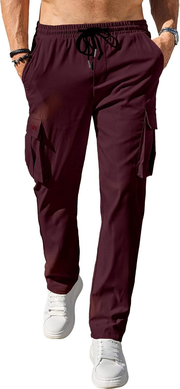 Detalle 2 de Comdecevis Men's Cargo Pants in Polyester