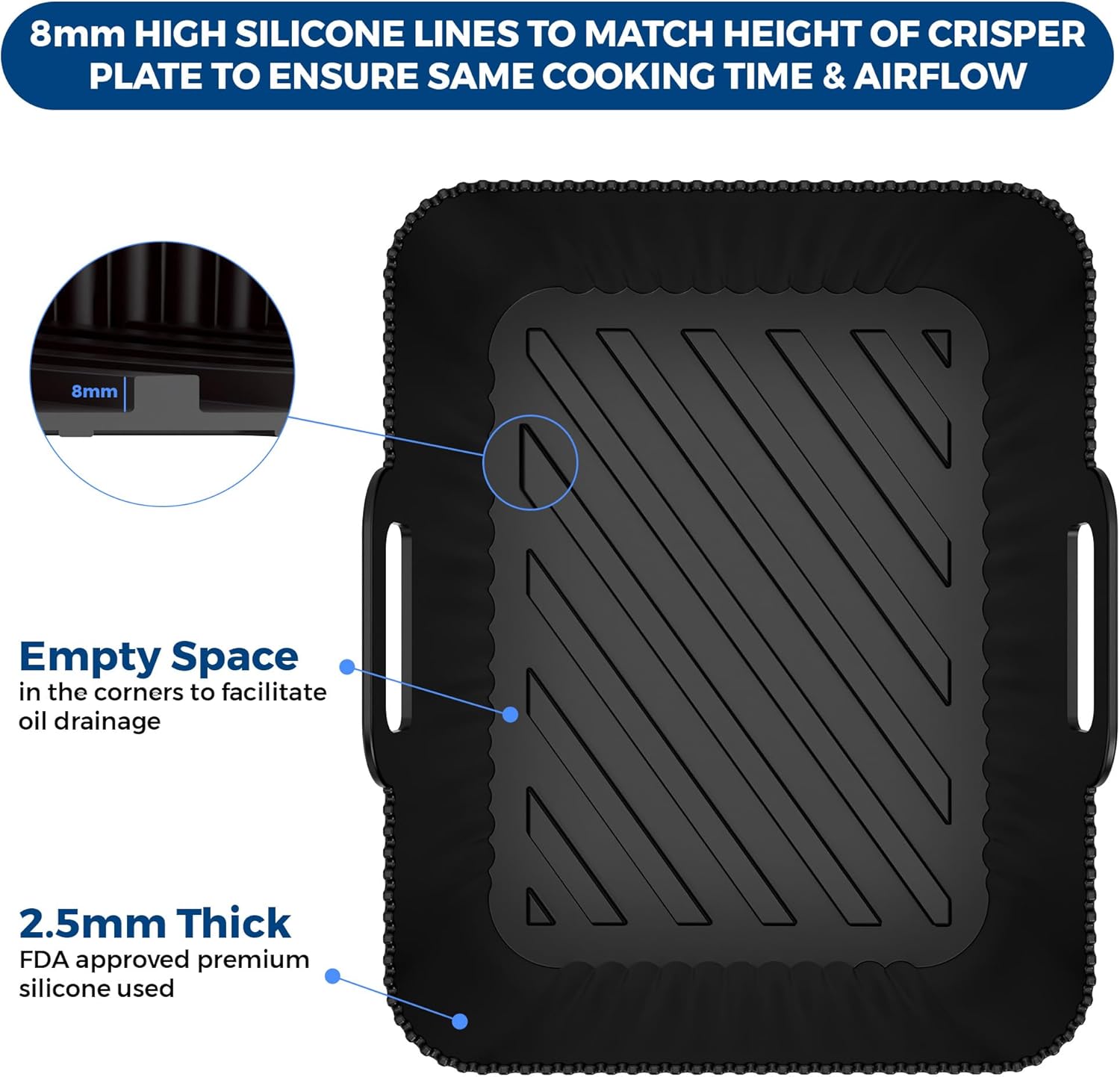 Thumbnail 3 de Ninja AF400UK 9.5L silicone liners