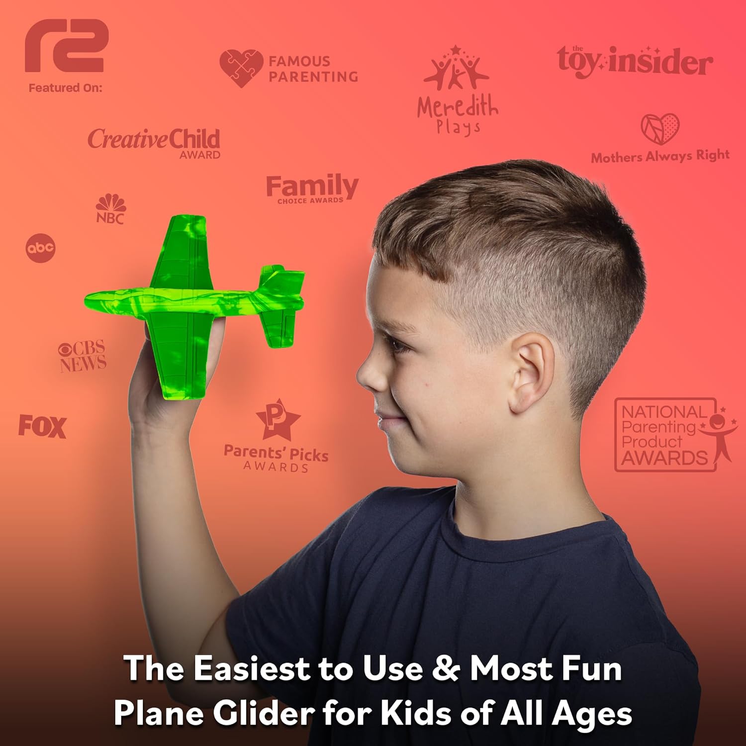 Detalle 2 de Refresh Sports Foam Airplanes 100ft Flight