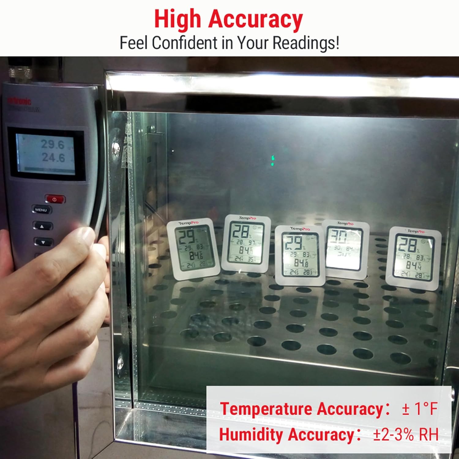 Thumbnail 4 de ThermoPro Thermo-Hygrometer Innen