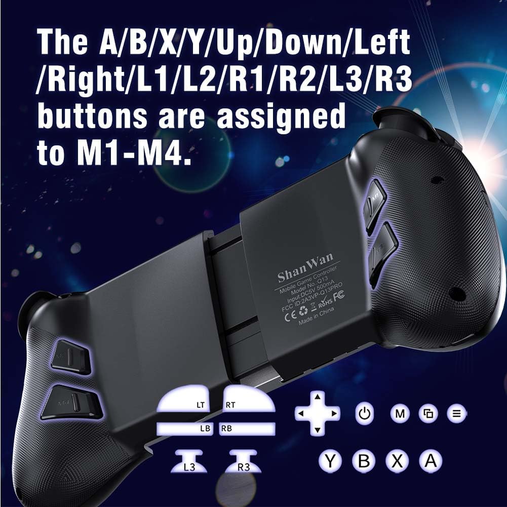 Thumbnail 6 de ShanWan Controller Smartphone Bianco