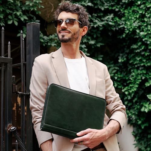 Thumbnail 1 de Time Resistance Portadocumentos de Cuero Vachetta — Hecho a Mano