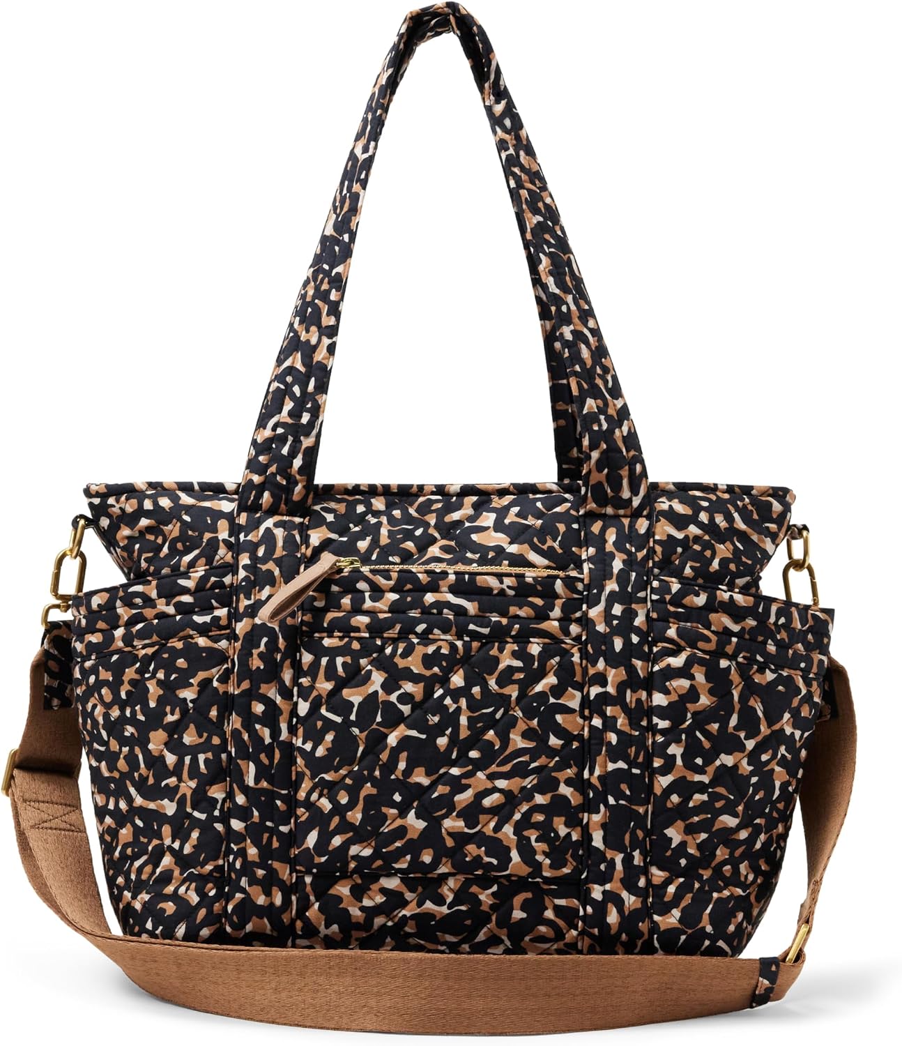 Detalle de Amazon Essentials Women's Quilted Cotton Tote Handbag