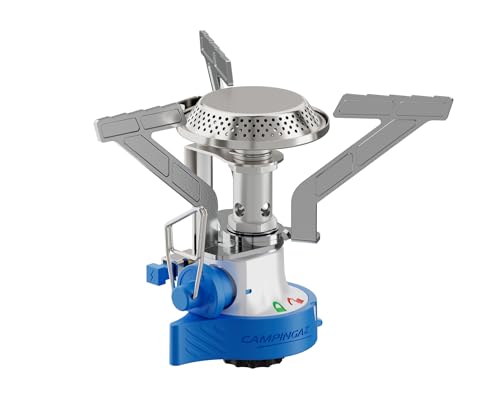 Detalle de Campingaz Twister Connect PZ Campingkocher – kompakter One-Flavor-Gaskocher mit Klickverbindung