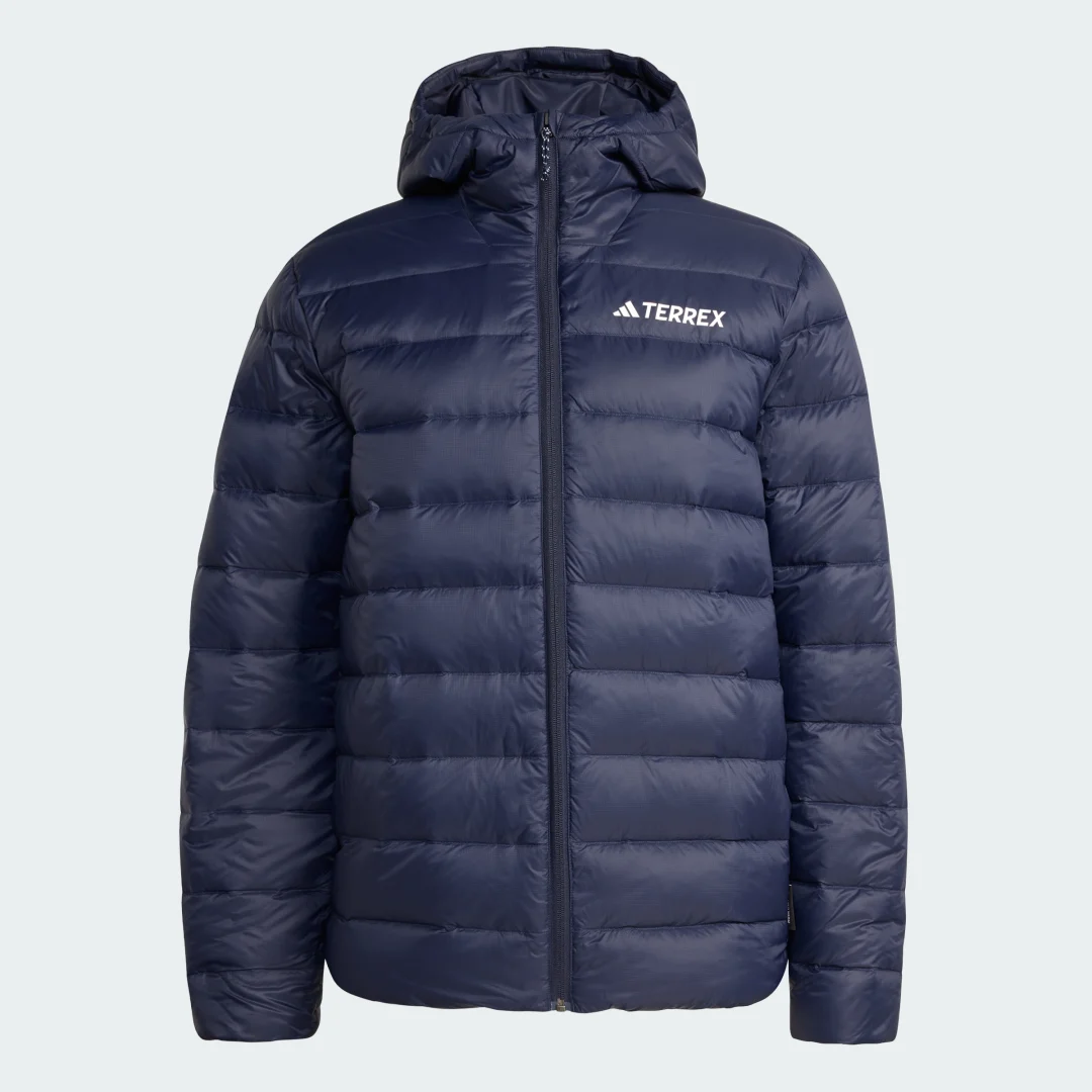 Thumbnail 3 de Terrex Multi Essentials CLIMAWARM Light Down Hooded Jacket de Adidas – azul