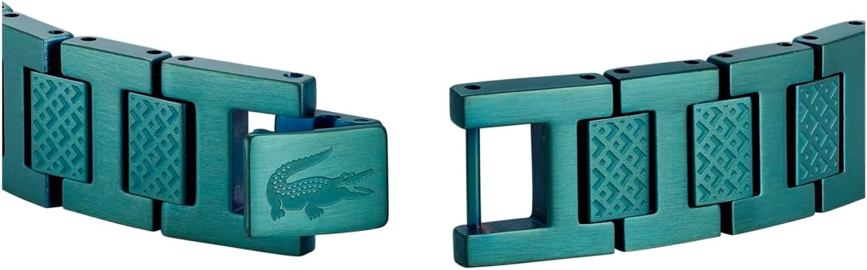 Thumbnail 1 de Lacoste Metropole Collection Link Bracelet — Green Ion Plated, H-Link design