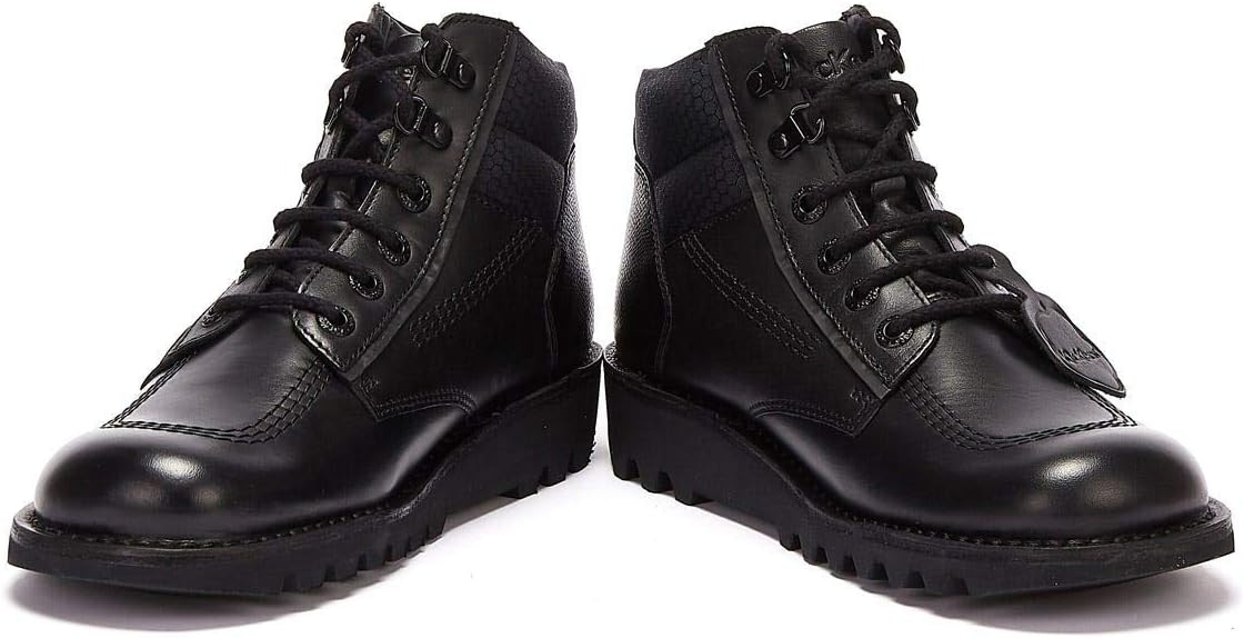 Detalle de Kickers Unisex Baby Kick Hi Zip Ankle Boots – extra flexibility for easy on and off