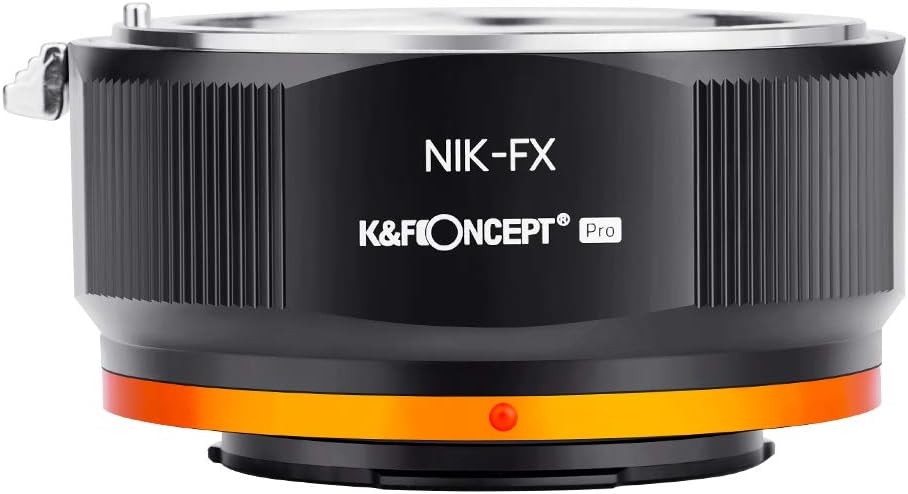 Thumbnail 2 de K&F CONCEPT Nik-FX Hochpräziser Adapterring – Nikon AI/F-Objektiv an Fuji X Series spiegellose Kameras