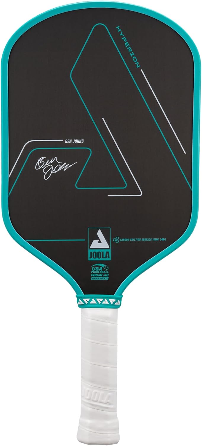 Thumbnail 6 de JOOLA Ben Johns Hyperion CFS Pickleball Paddle — Carbon Surface, High Spin, Elongated Handle