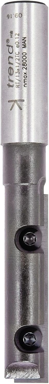 Detalle 2 de Trend Professional Rota-Tip RT/13X1/2TC straight router cutter (single blade, 1/2 inch shank)