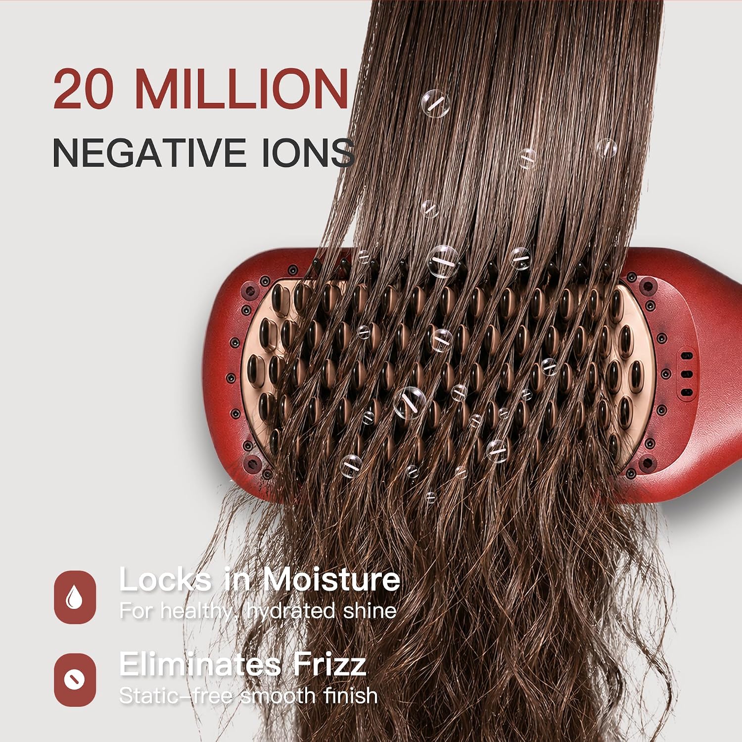 Detalle 2 de MEGAWISE Pro Ceramic Ionic Brush 20s