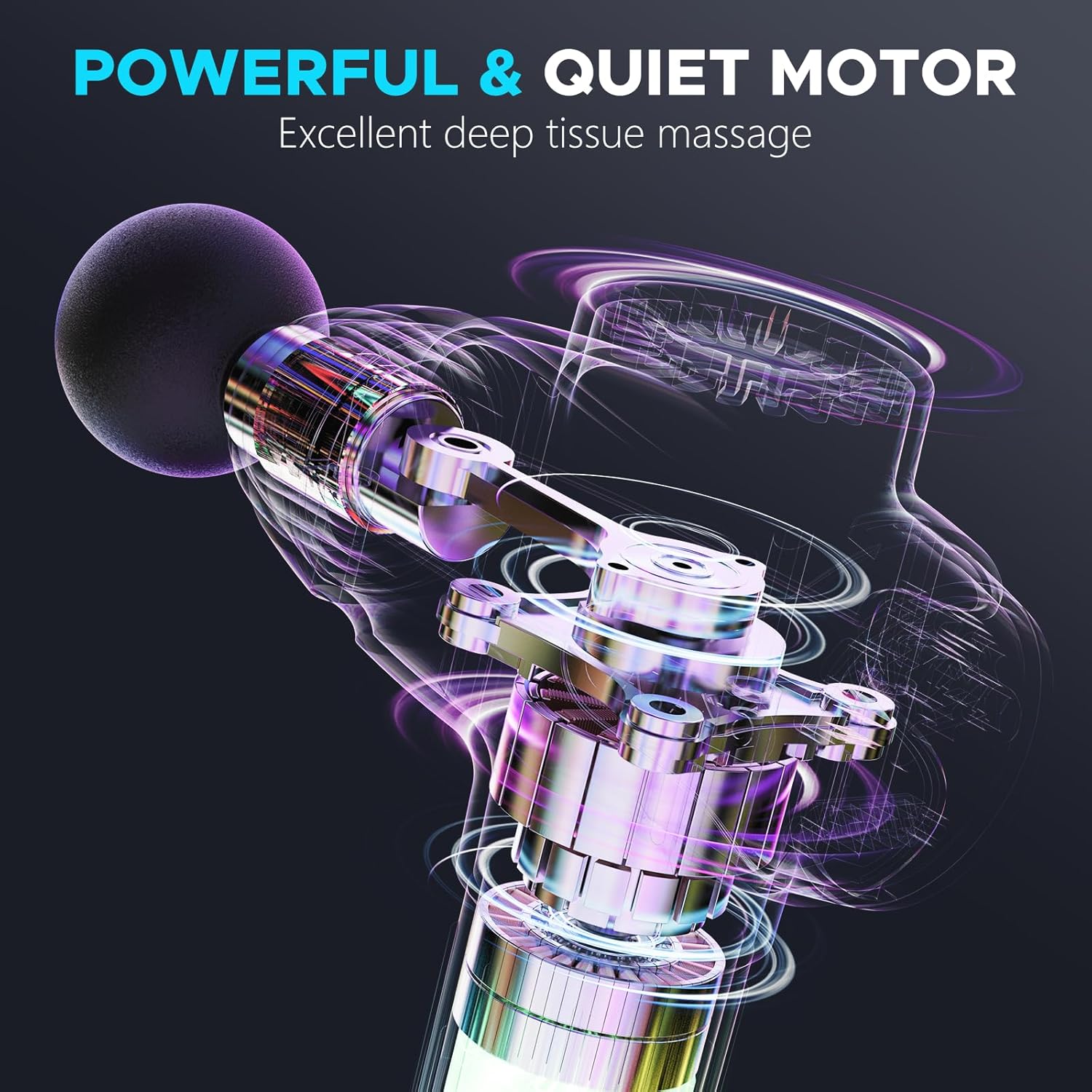 Thumbnail 4 de Massage Gun Deep Tissue percussion massager