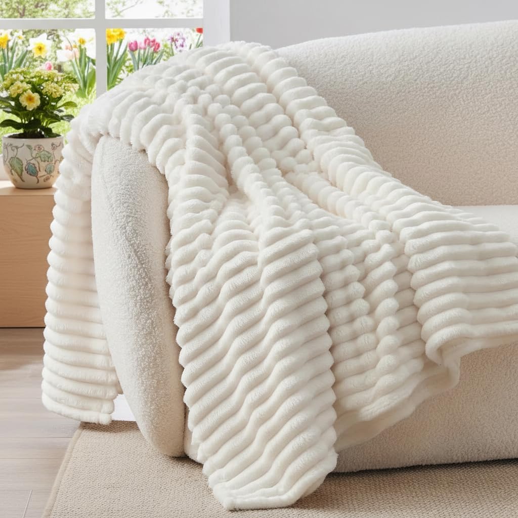 Detalle de BEDELITE Fluffy Fleece Blanket, King size