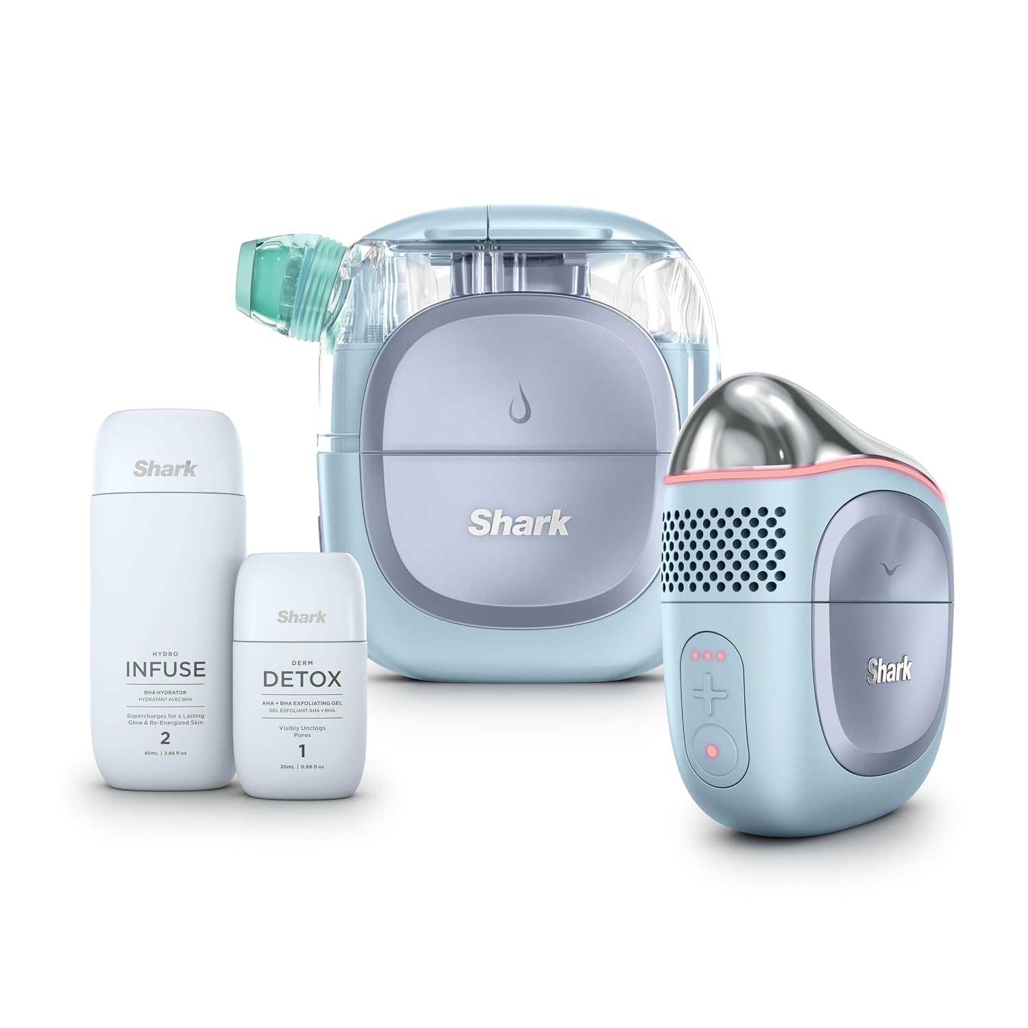 Detalle de Shark FacialPro Glow FH320 hydro facial 🧖