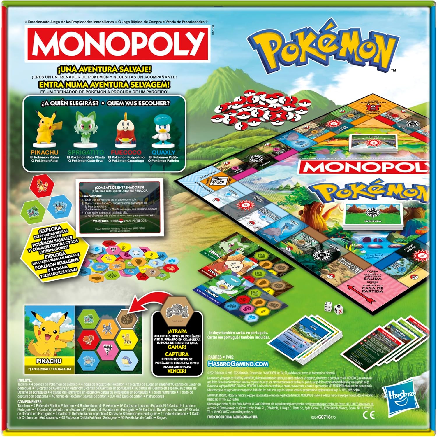 Thumbnail 5 de Monopoly Edición Pokémon 48 Pokémon