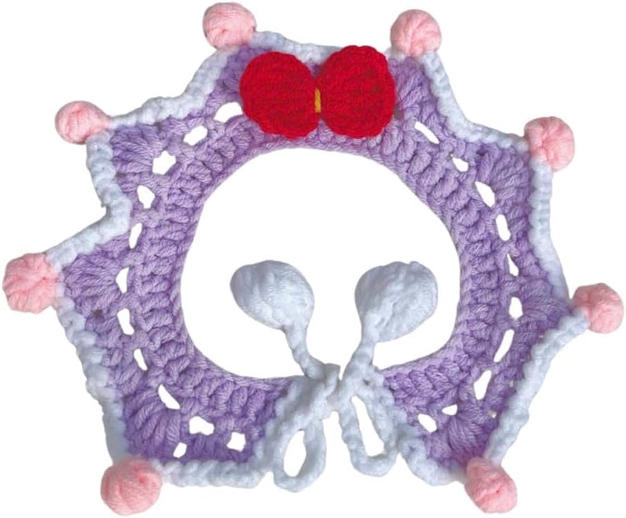 Thumbnail 6 de Tokatan Crochet Cat Collar Purple