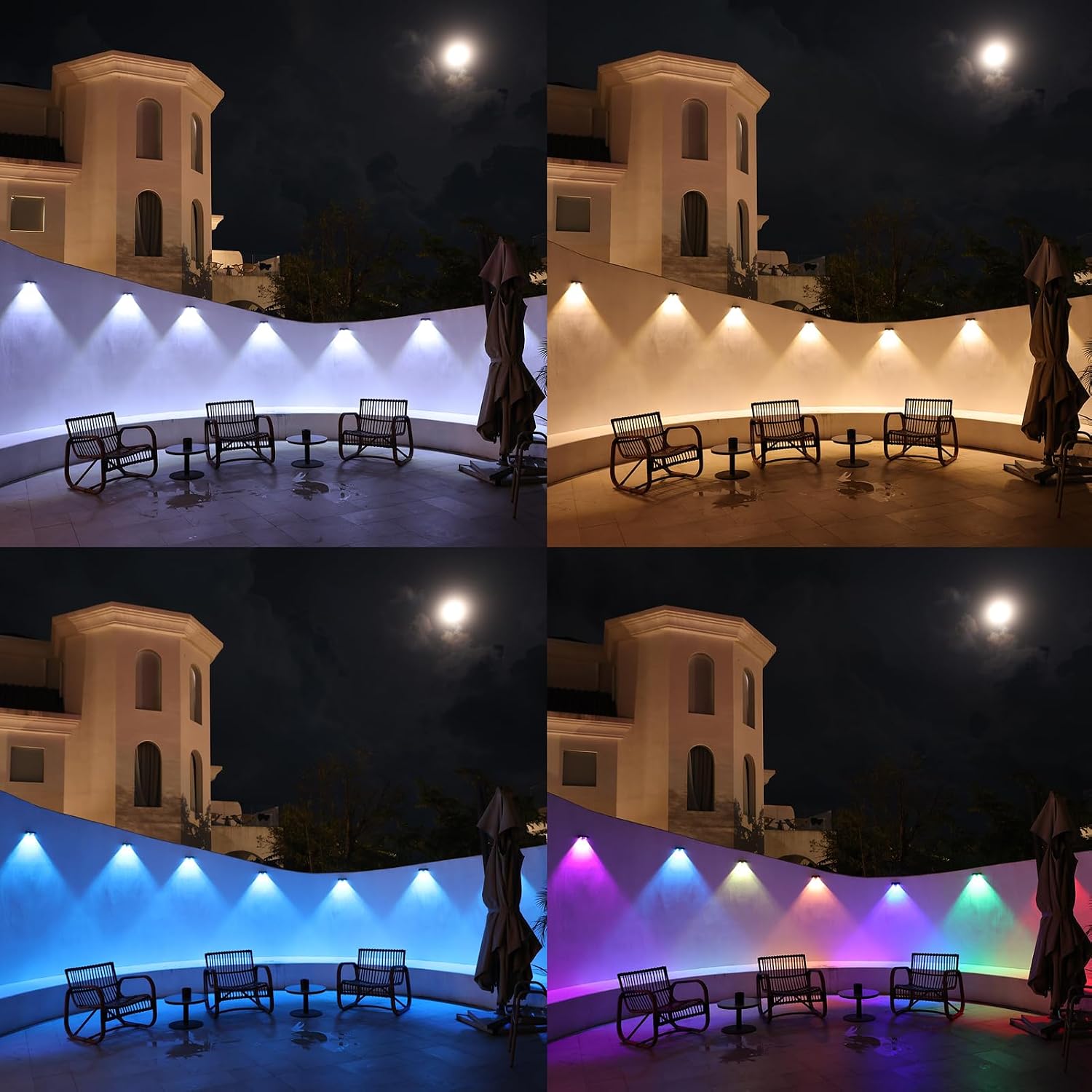 Detalle 2 de sununiny Solar Fence Lights 50 lumens