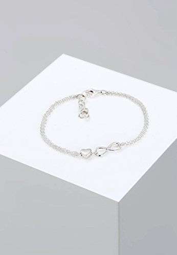 Thumbnail 5 de Elli Pulsera Corazón Amor Infinito Plata de Ley 925 ❤