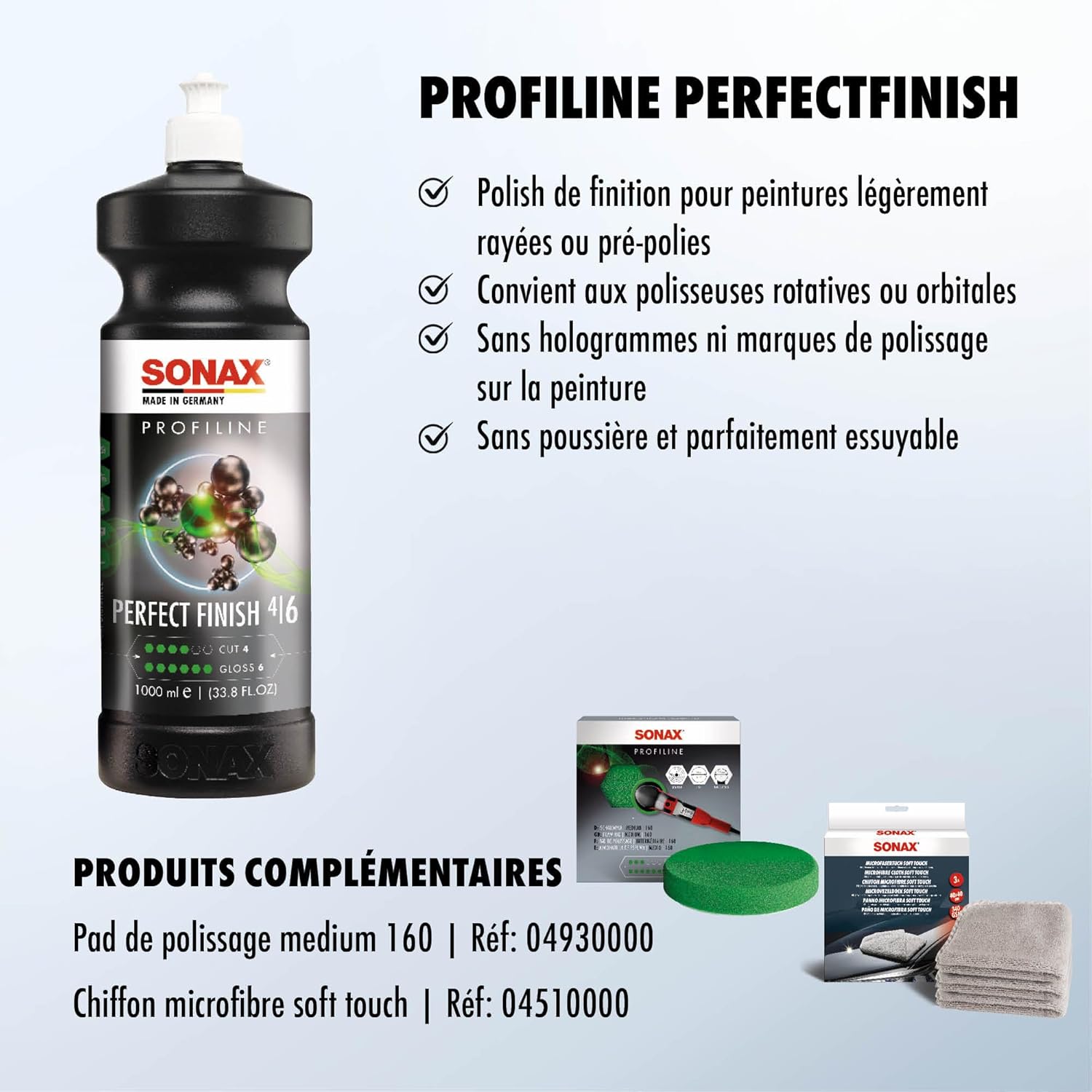 Thumbnail 3 de SONAX PROFILINE Perfect Finish 1 L - Finition de Polissage sans hologrammes