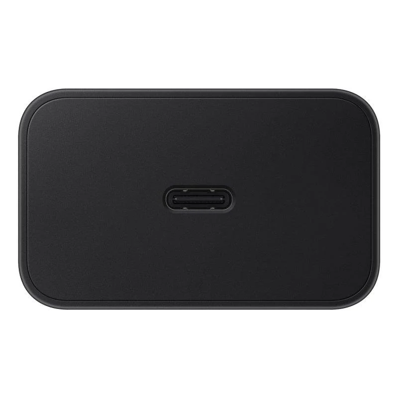 Detalle de Samsung EP-T6010NBEGWW 60W USB-C: cargador rápido y seguro para todo el ecosistema Samsung