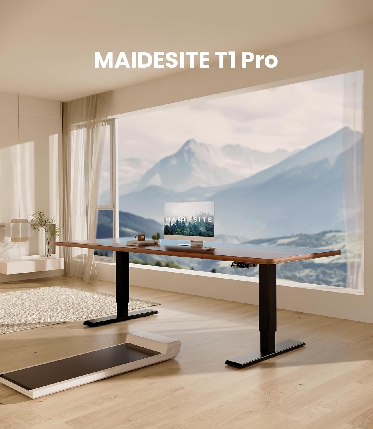 Thumbnail 1 de MAIDeSITe Height Adjustable Desk Frame 72–120 cm